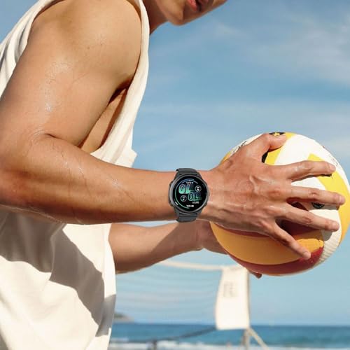 ISABAKE Correa para Garmin Forerunner 245/645/570 42mm, 20mm Pulsera de Silicona de Recambio para Vivoactive 6/5/3