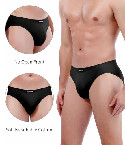 wirarpa Men's Underwear Briefs Cotton Multipack Gents Classic Slips Soft Waistband Underpants