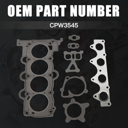 Image of CPW3545 Engine Head Gasket Kit Compatible with Hyundai Accent Veloster Kia Optima 1.6L l4 DOHC Naturally Aspirated 2012-2019