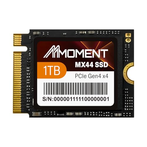 MMOMENT MX44 1TB M.2 2230 PCIe Gen4x4 NVMe SSD (Ǎő5300MB/s)