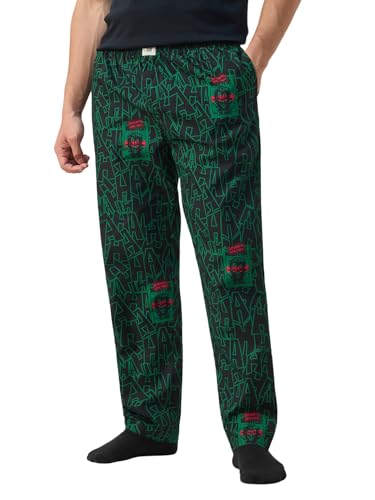 Image of The Souled Store DC Comics: The Joke Men and Boys Elastic Waistband All Over Printed Cotton Relaxed Fit Lightweight All-Season Lounge Pyjamas