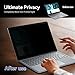 Magnetic Privacy Filter Compatible with 13.5 Inch Surface Laptop 6/5/4/3/2/1, Removable Anti-Glare Blue Light Laptop Privacy Screen Black Security Private