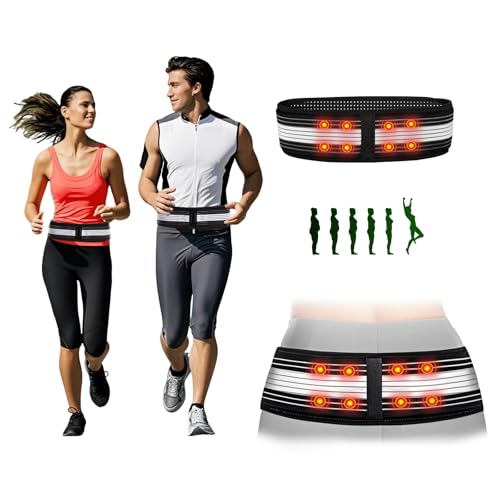 Orthogürtel mit Magneten für Damen & Herren Beckengurt Hüftbandage Sacroiliac Belt Iliosakralgürtel Ischias Gürtel Linderung von Ischias Schmerzen Becken Untere Rücken Si-Gelenk Beckenschmerzen(M)