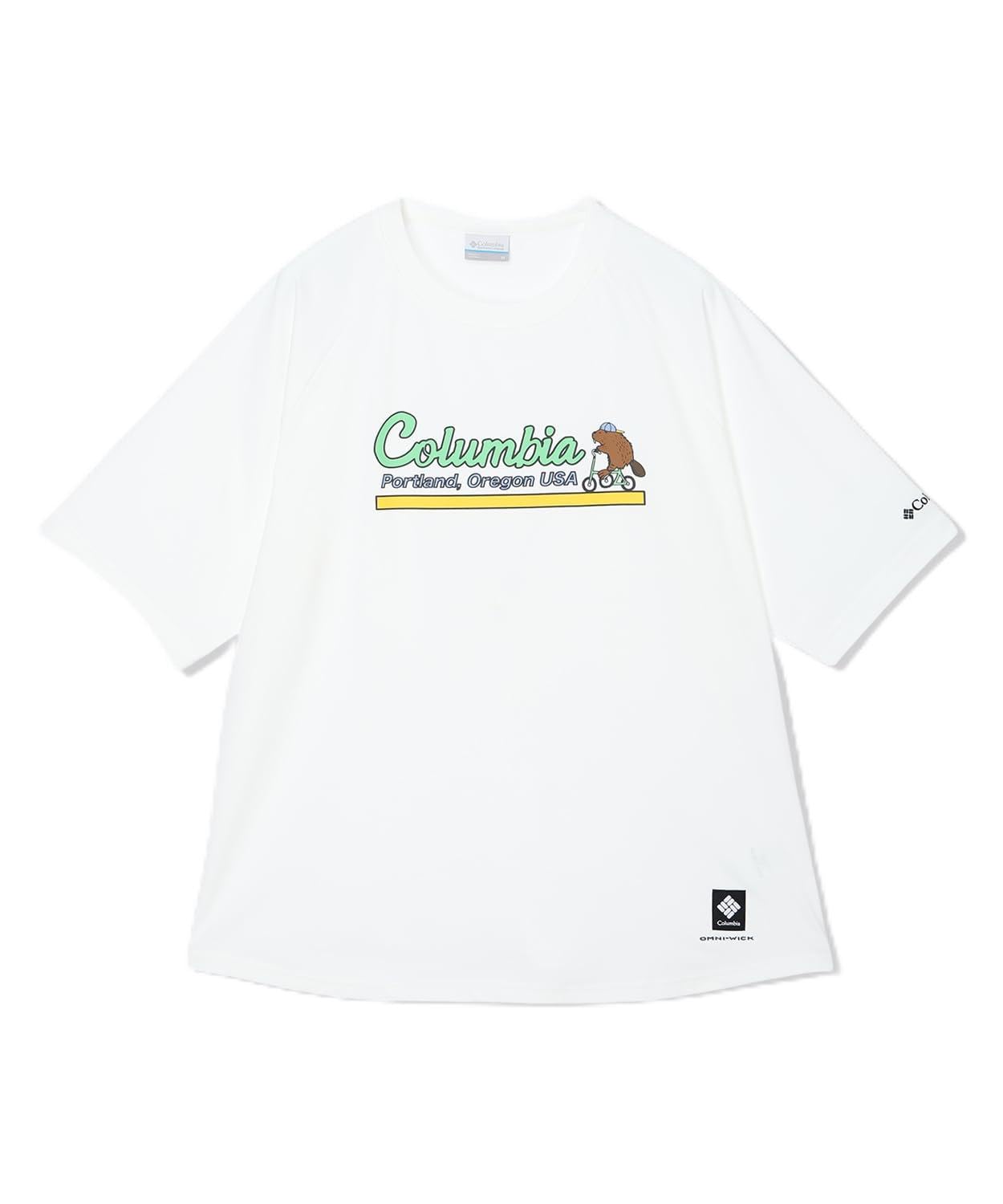 [コロンビア] レイリバーラグラングラフィックショートスリーブTシャツ | PG1954 | Sea Salt | Mサイズ