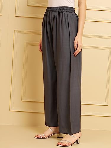 Image of Soft Colors Women Regular Fit Pocket Palazzo