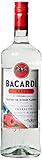 bacardi razz BACARDÍ Razz wird mit einer geringeren Stärke von 32 Prozent Volumenalkohol abgefüllt, wodurch er sich hervorragend als Mixer für Partygetränke wie einen Sommerpunsch eignet