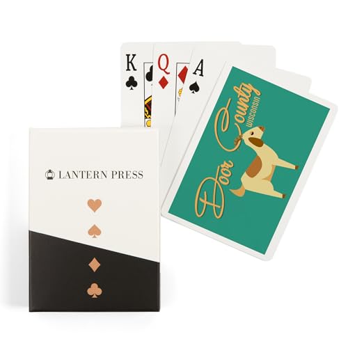 Baraja de Cartas Póker 52 Naipes Door County Wisconsin