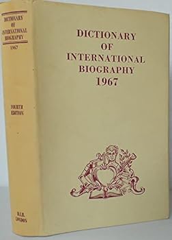 Unknown Binding Dictionary of International Biography 1967-1968 Book