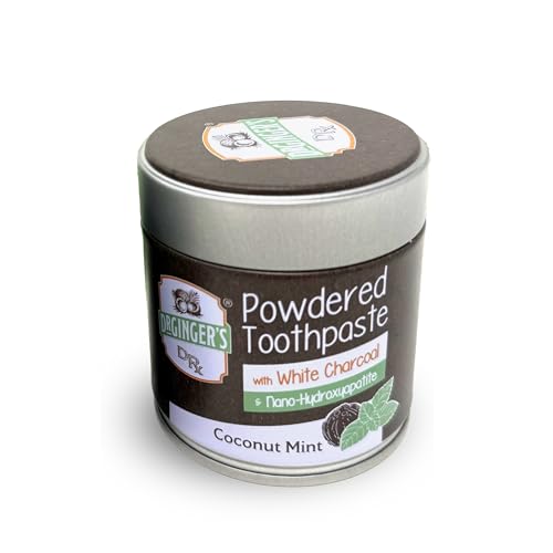 Dr. Ginger's Nano Hydroxyapatite White Charcoal Toothpaste Powder...