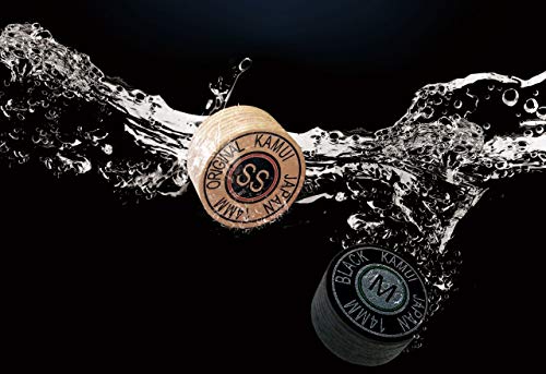 Kamui Black Laminated Pool Billiard Cue Tip - 1 Pc (Soft, 14 Mm) #TOP3