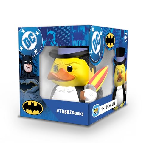 TUBBZ Edizione Scatola: DC Comics – Pinguino Anatra Cosplay da Collezione in Vinile – Prodotto Ufficiale per i Fan di DC Comics