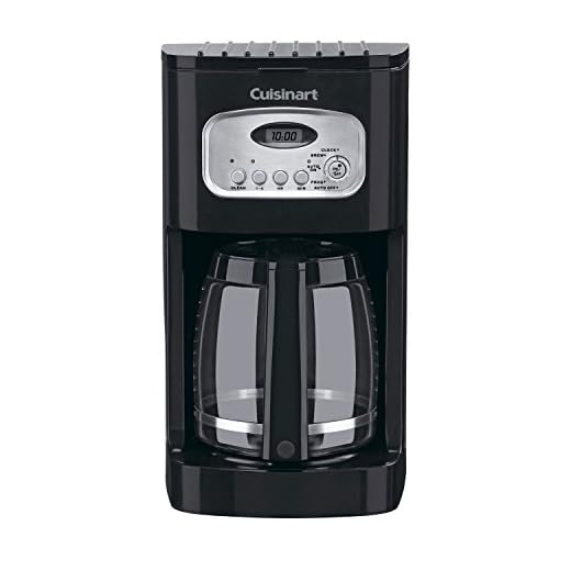 Cuisinart DCC-1100BKFR 12 Cup Coffee Maker (Renewed),Black