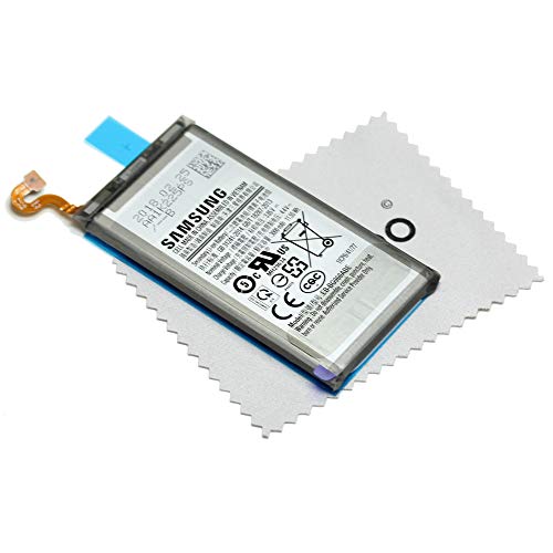 Batería para Samsung Original para Samsung Galaxy S9 (G960F) EB-BG960ABE con mungoo pantalla paño de limpieza