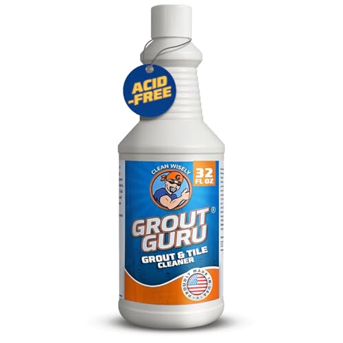 Guru The Professional Grout Cleaner for Tile Floors | Acid