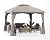 ABCCANOPY 10x10 Outdoor Gazebo - Patio Gazebo with Mosquito Netting, Outdoor Canopies for Shade and Rain for Lawn, Garden, Backyard & Deck (Gray)