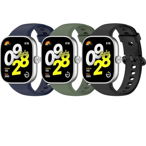 Correas compatibles Xiaomi Redmi Watch 4 Mi Band 8 Pro 3 pcs miniatura 1