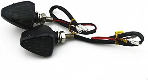 Universal Motorcycle Amber LED Turn Signal Light Indicator Light Blinker Bobber