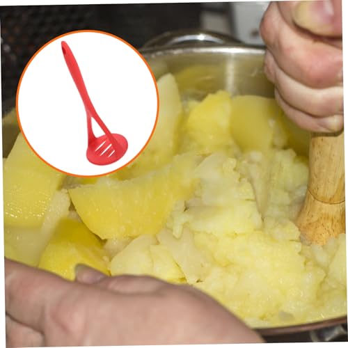 Ipetboom Kartoffelstampfer Silikon Kleiner Gemüsestampfer Mit Komfortablem Griff Für Kartoffelpüree Gemüsebrei Obstzerkleinerer