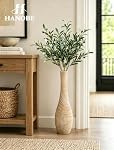 Hanobe Floor Vase Home Decor: 22 inch Tall Decorative Wood Vases for Living Room Large Rustic Farmhouse Boho Vase for Dining Table Centerpieces Bedroom Corner Hallway Indoor Office