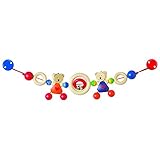 Für Jungen und Mädchen! Heimess 732410 - Kinderwagenkette Herzbären-Pärchen
