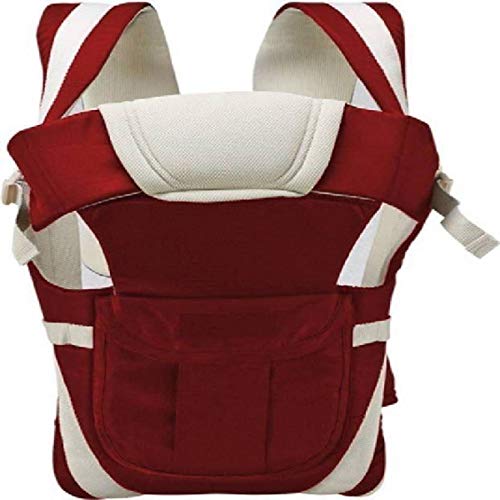 Cutieful Baby Products Adjustable Hands-Free 4-in-1 Baby Carrier Bag with Comfortable Head Support & Buckle Straps Baby Carry Bags