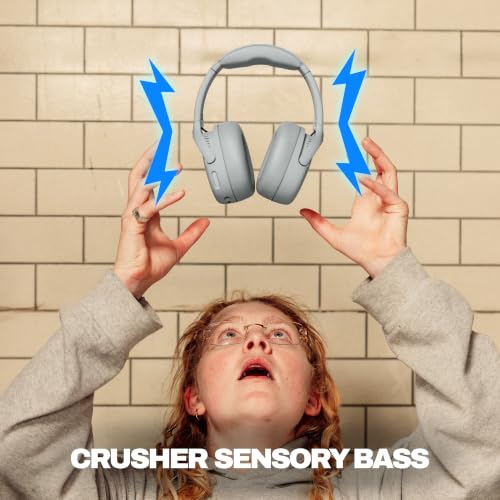 Image of Skullcandy Crusher 720 Wireless Sensory Bass Headphones - Cement
