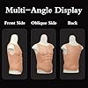 MâLe Silicone Muscle RéAliste,Silicone Muscle Suit,Silicone Faux Musculaire,Combinaison Musculaire en Silicone pour Homme,Combinaison Musculaire Masculine en Silicone,pour Cosplay #4