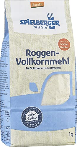 Spielberger Bio Roggen-Vollkornmehl, demeter (6 x 1 kg)