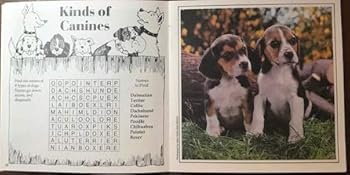 Paperback Playful Pups: Activity and Puzzle Book (Collector Book With Stickers) Book