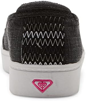 Roxy Women's Minnow Plus Slip on Shoe Sneaker, Black 231, 8.5 | Image 2