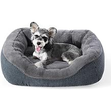 INVENHO Small Dog Bed for Small Dogs, Cat Beds for Indoor Cats Washable, Orthopedic Dog Bed, Warming Soft Calming Sleeping