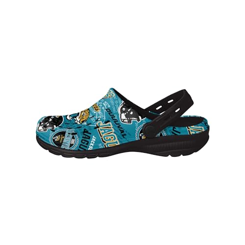 Image of FOCO Arizona Cardinals NFL Mens Historic Print Clog with Strap