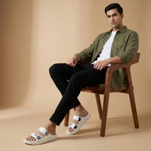 Image of KOBURG Nexa Sandals for Men| Stylish Trending | Comfortable | Super soft | Lightweight | EVA Sole | Casual Sandals | Slippers | Flip Flops for Men KF-464