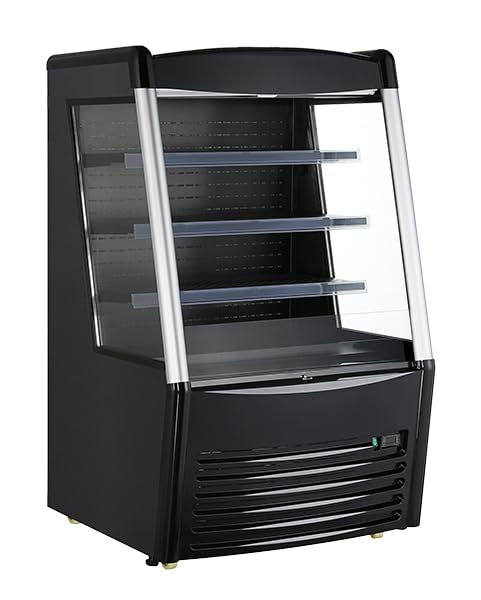 Omcan Grab-and-Go Open Refrigerated Self-Serve Display Case 36" with 13.77 cu.ft. Capacity 47514 | Fridge.com
