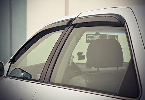 WellVisors Window Visors Wind Deflectors Compatible with Toyota Camry Sedan 1997-2001 Premium Series Rain Guards 3-847TY007