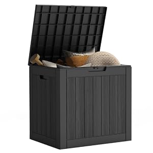 Mars Villa DB Auflagenbox Schwarz 31 Gallonen