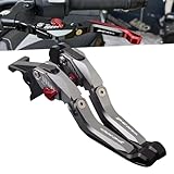 FOR PCX160 PCX160 2020-2023オートバイ調節可能な折りたたみブレーキクラッチレバー拡張可能なハンドルバーハンドルグリップ