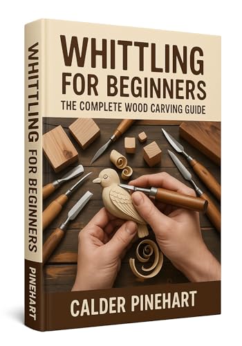 Whittling for Beginners: The Complete Wood Carving Guide: Step-by-Step Knife Safety, Simple Tools, 30-Day Skill Path and 40 Easy Whittling Projects for Kids, Teens and Adults