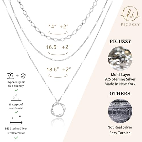 14K gold Plated Pendant Necklace for Women Trendy, Dainty 14K gold Plated Sun Charm Necklace for Women Simple Open Cubic Zirconia Long Waterproof Fashion Beach Jewelry Christmas Gifts3
