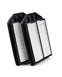 Cartist 2-Pack Engine Air Filter Compatible with Honda CR-V 2007 2008 2009 2.4L Accessories CRV Air