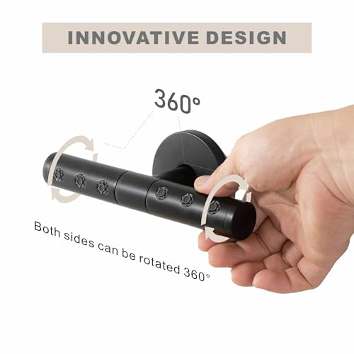 SKOWLL Body Jets High Power Showerhead Wall Mount Shower Jet Nozzle with Rotate 360° Adjustable, Matte Black Massage Shower Nozzle - Thumbnail 5