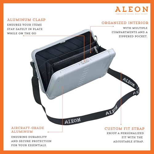 Image of Aleon Aircraft-Grade All Aluminum Crossbody Sling Bag