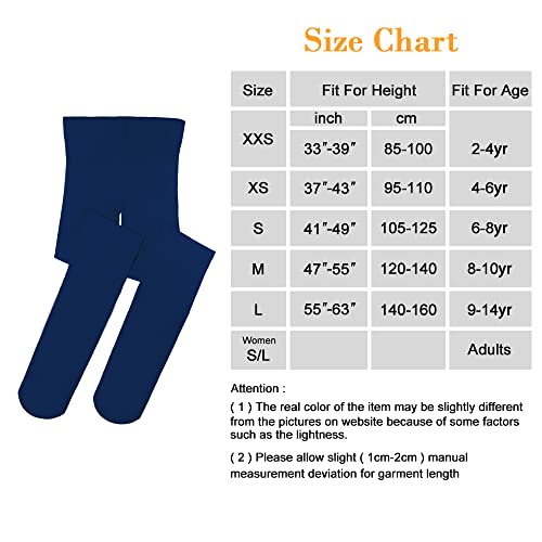 Stelle Girls Ballet Dance Students School Footed Tight (Toddler/Little Kid/Big Kid) (Nv, Xxs) #TOP7