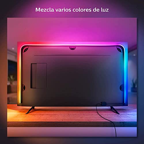 Miniatura 4 de Philips Hue - Tira de led inteligente, Hue Play Gradient, Luz blanca y de colores, 65 Pulgadas & Centro de control Sistema Hue Hue Bridge, controla hasta 50 dispositivos