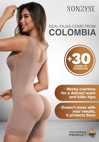 Image of Sonryse Faja Colombianas Post Surgery Compression Garment Stage 2 Fajas Reductoras y Moldeadoras