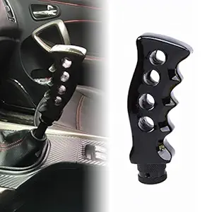 AutoTrends Universal Manual Transmission Car Gun Grip Knife Handle Gear Shift Lever Knob Shifter (Black)