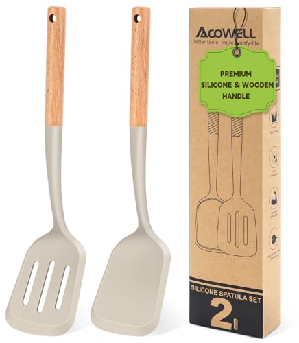 Wooden Handle Silicone Spatula