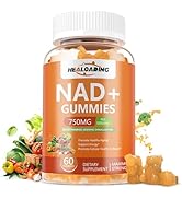 NAD+ Gummies NAD Resveratrol Supplement : NAD Supplements for Women Aging Defense Absorption Than...
