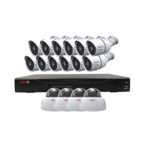 REVO America Aero HD 16 CH Four Megapixel DVR, 2TB HDD & 16x