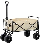 VECELO キャリーワゴン 折りたたみ式キャリーカート アウトドアワゴン キャンプカート 大型タイヤ ブレーキ付き 大容量 110L 耐荷重100KG 4輪 アウトドア収納 持ち運び便利 BBQ 釣り キャンプ … Amazon | VECELO キャリーワゴン 折りたたみ式キャリーカート